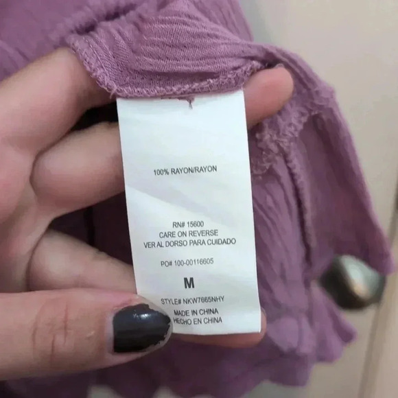 Rewind Short Sleeve Babydoll Top - Picture 6 of 9